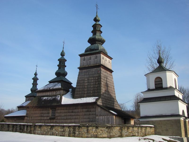 Cerkiew Opieki Matki Bożej w Owczarach - wpisana na Listę Światowego Dziedzictwa UNESCO w 2013r.